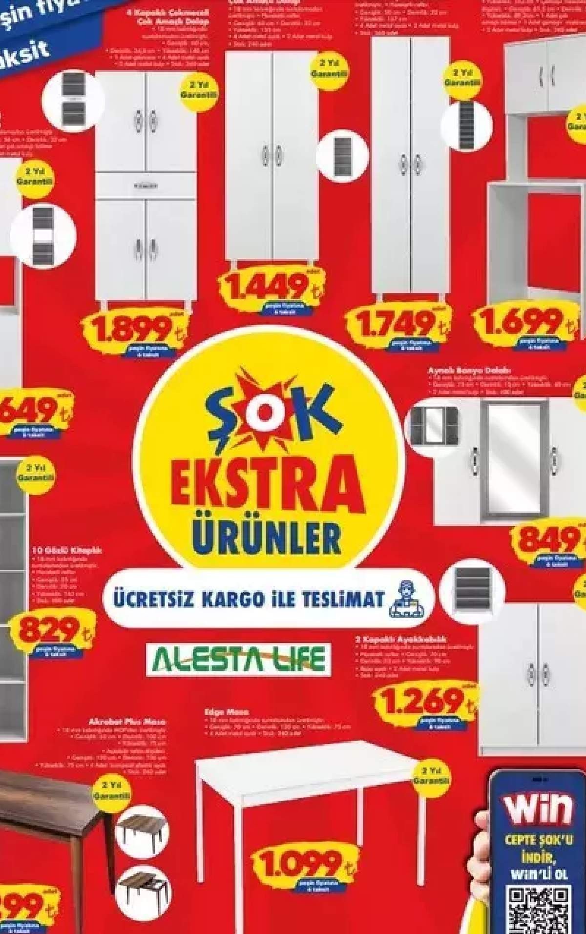şok haftalık ürünler