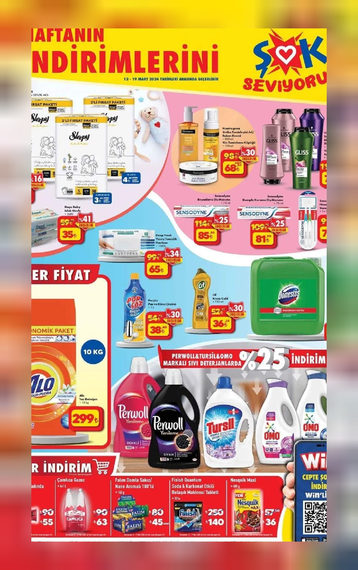 şok market indirimleri
