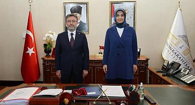 Tarım ve Orman Bakanı İbrahim Yumaklı, Vali Yiğitbaşı’nı Ziyaret Etti