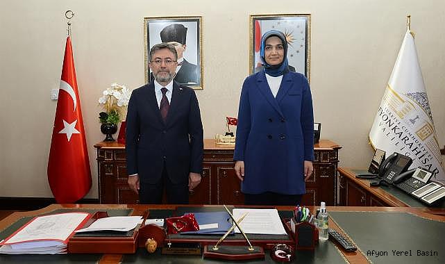 Tarım ve Orman Bakanı İbrahim Yumaklı, Vali Yiğitbaşı’nı Ziyaret Etti