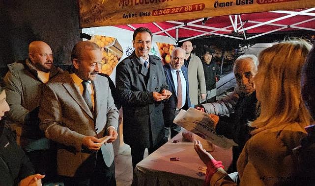 TAYTAK VATANDAŞLARLA BULUŞTU