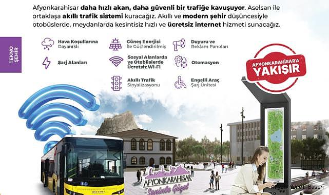 Uluçay Afyonkarahisar’ı teknoloji ile donatacak