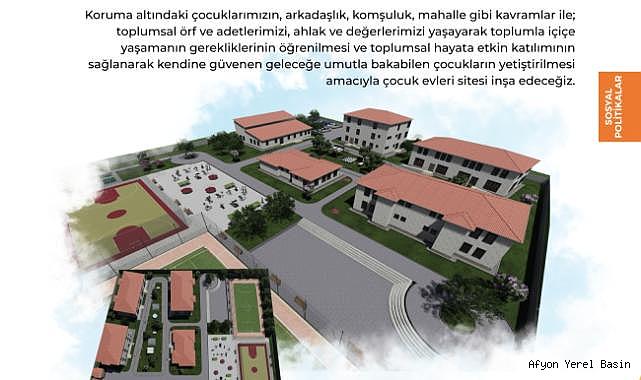 Uluçay’dan Afyonkarahisar Çocuk Evleri Sitesi