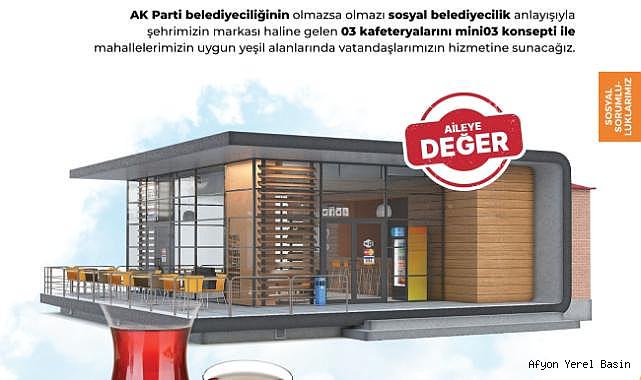 Uluçay’dan mahallelere mini 03 kafeterya projesi