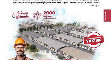 Uluçay’ın 2. Küçük Sanayi Sitesi genişletme projesiyle 2000 kişi istihdam edilebilecek