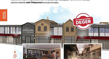 Uluçay’ın ‘Kasaplar Çarşısı Restorasyon’ projesiyle çarşının dokusu değişecek