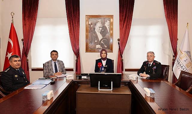 Vali Yiğitbaşı, Asayiş Olaylarını Değerlendirdi