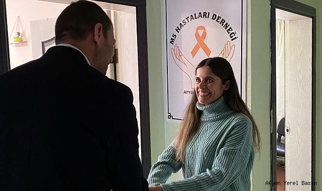 Yağcı, MS Derneğine Destek Sözü Verdi!