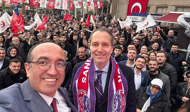 Yeniden Refah Partisi Lideri Erbakan, Sandıklı'da Destek İstedi