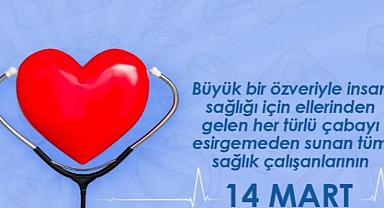  ZEYBEK BAŞKAN´DAN 14 MART TIP BAYRAMI MESAJI