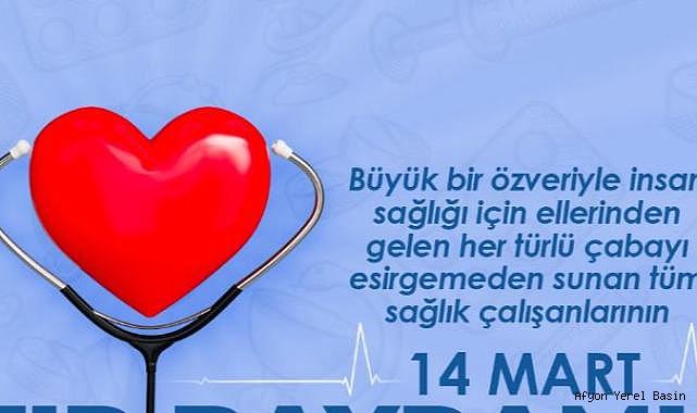 ZEYBEK BAŞKAN´DAN 14 MART TIP BAYRAMI MESAJI