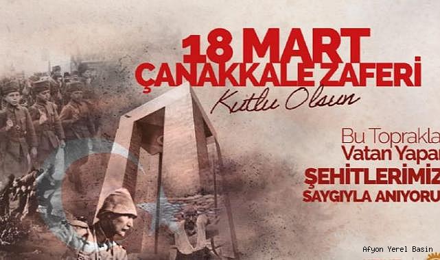 ZEYBEK BAŞKAN´DAN ÇANAKKALE ZAFERİ MESAJI
