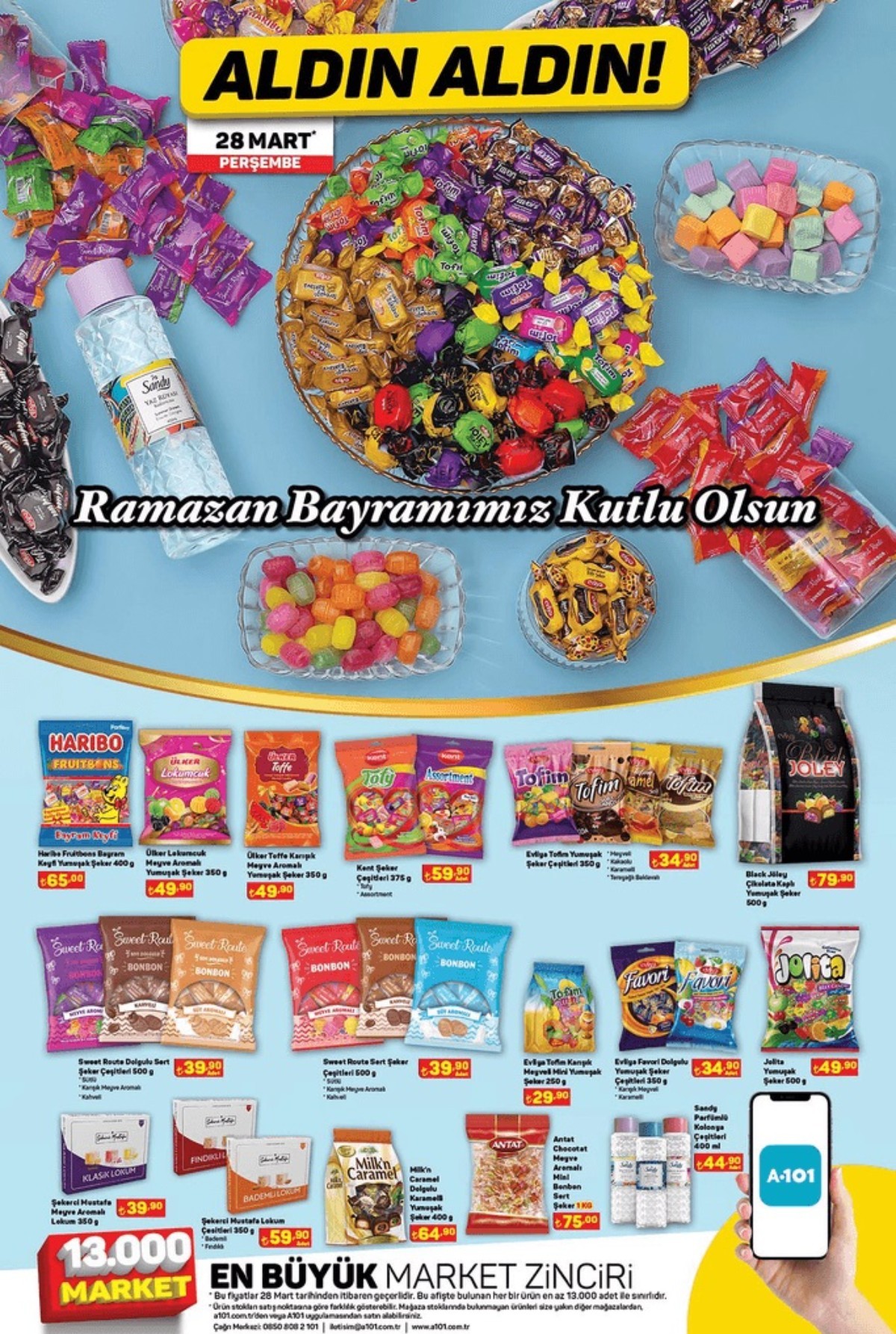 A101 28 Mart 2024 İndirimli Fiyat Listesi