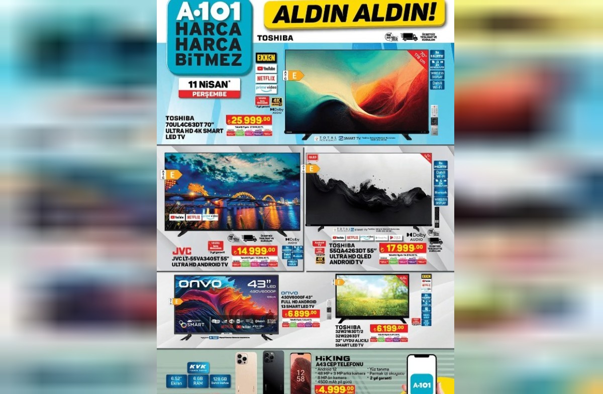 a101 aktüel ürünler
