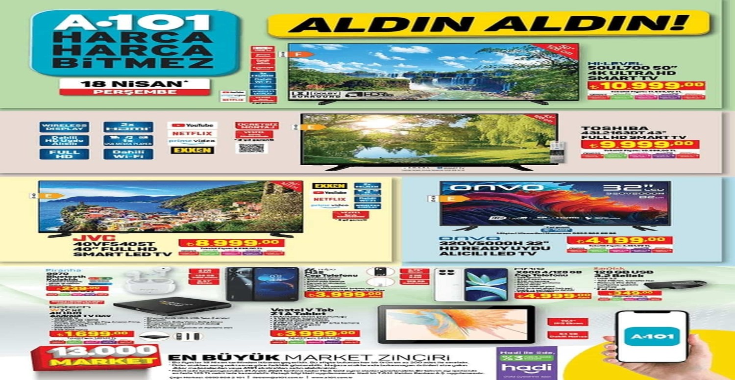 A101 ÜRÜNLERİ