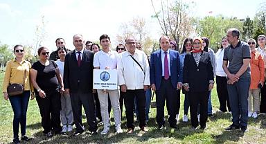AFRAY Projesi kapsamında kesilen ağaçların yerine 550 fidan dikildi