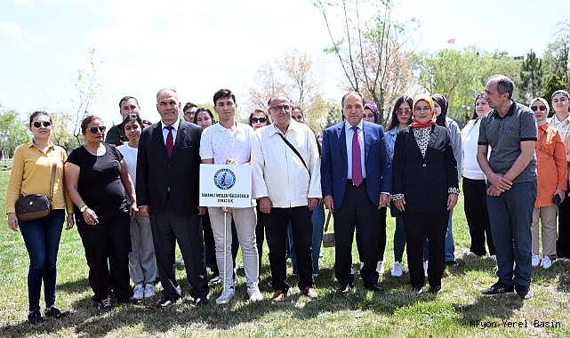 AFRAY Projesi kapsamında kesilen ağaçların yerine 550 fidan dikildi