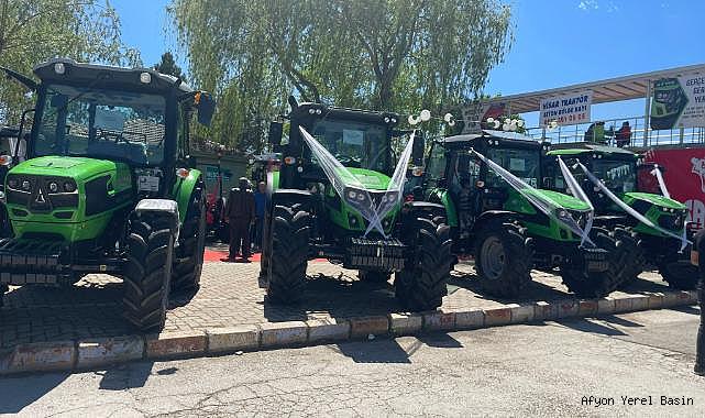 AFYONKARAHİSAR TARIM VE HAYVANCILIK FUARI REKOR TRAKTÖR SATIŞLARI İLE SONA ERDİ