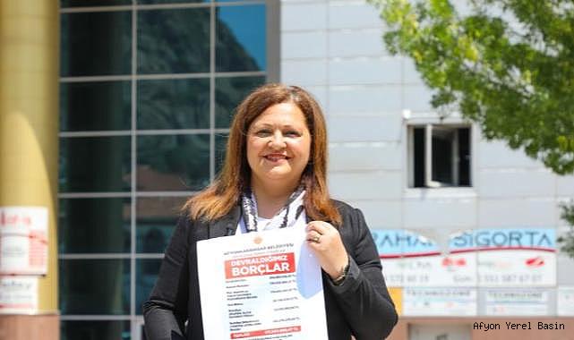 BAŞKAN BURCU KÖKSAL BELEDİYENİN BORCUNU AÇIKLADI