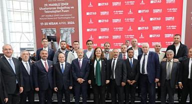  BAŞKAN BURCU KÖKSAL MARBLE FUARINA KATILDI
