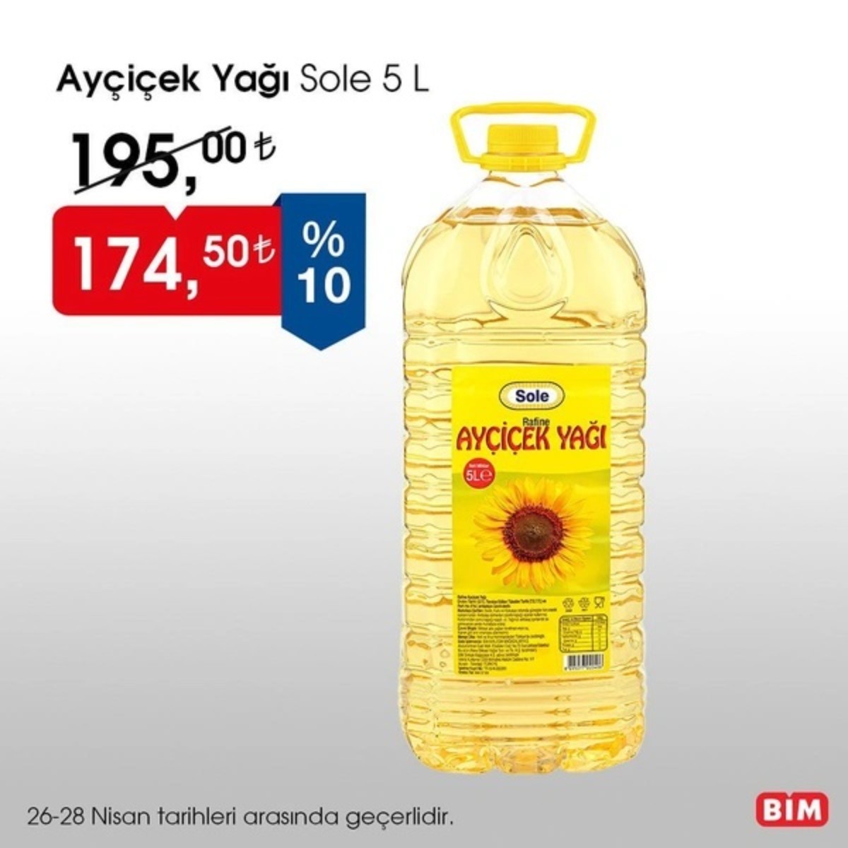 BİM'in 26-28 Nisan Aktüel Ürünleri