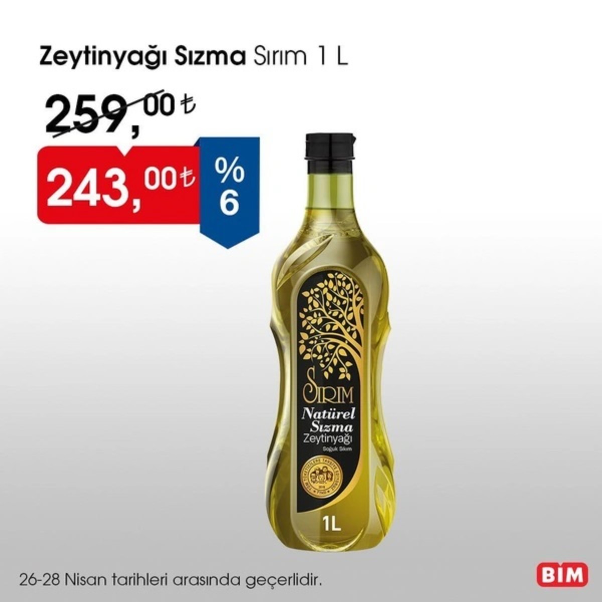 BİM'in 26-28 Nisan Aktüel Ürünleri