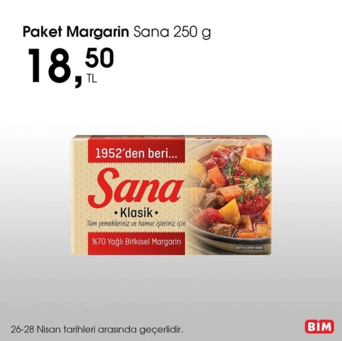 BİM'in 26-28 Nisan Aktüel Ürünleri
