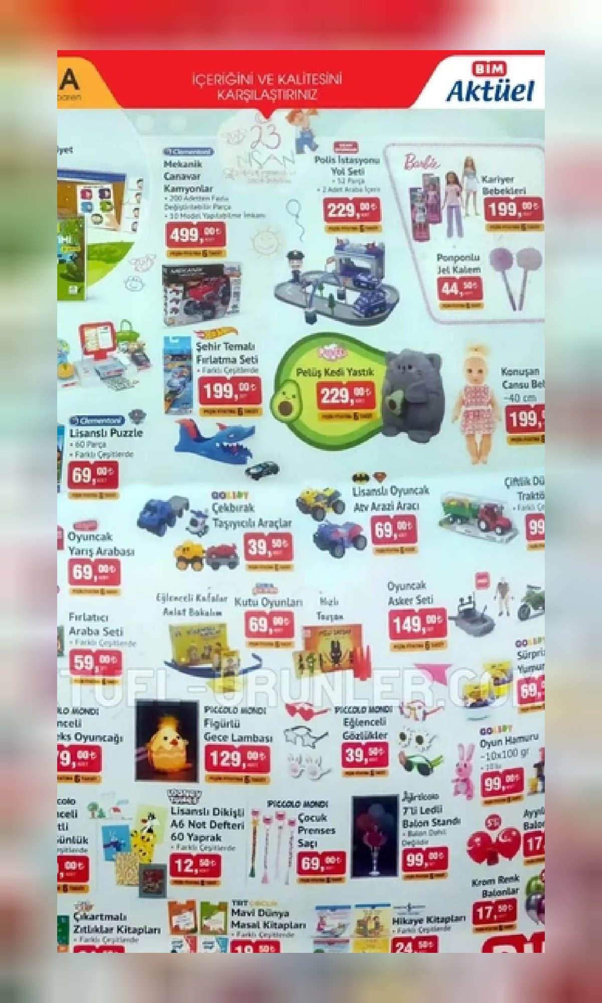 bim oyuncak indirimi