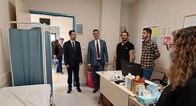 İl Sağlık Müdürü Korkmaz Dazkırı ve Haydarlı'da İncelemelerde Bulundu