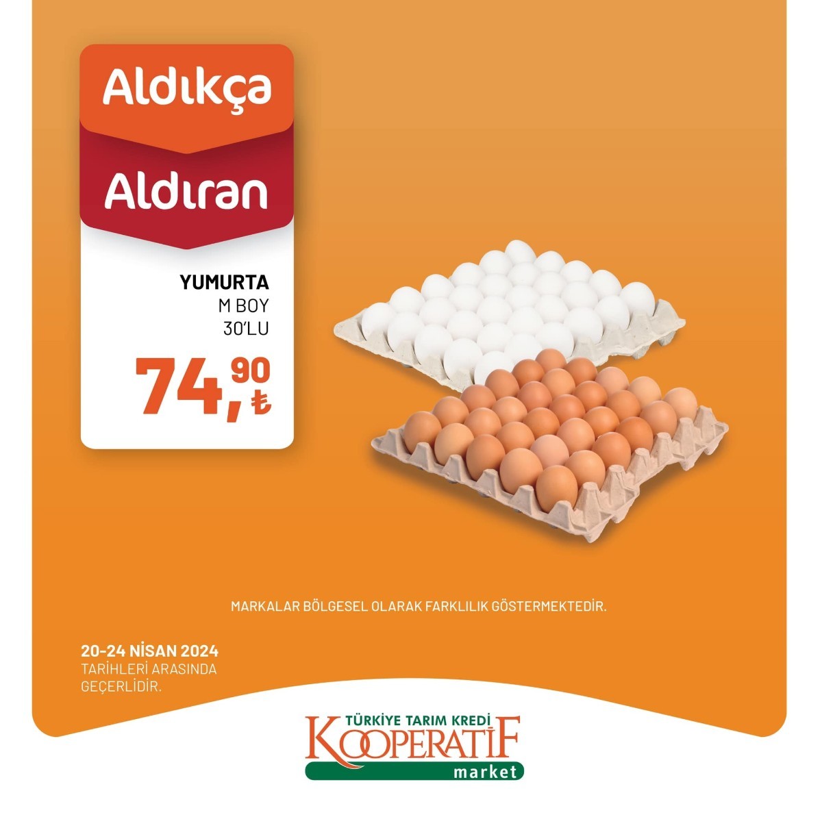 Tarım Kredi’den yumurta indirimi bekleyenlere müjde