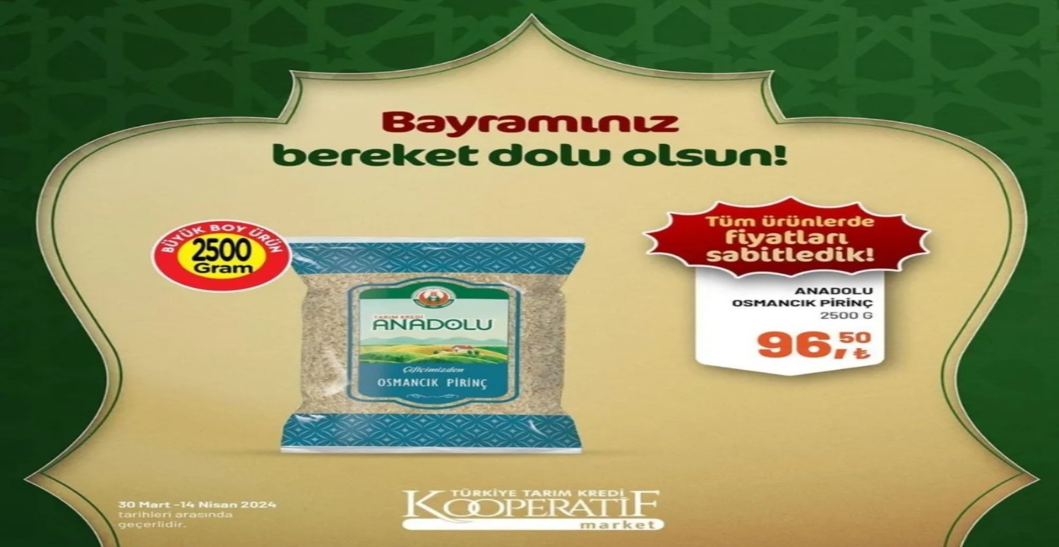 TARIM KREDİ MARKET ÜRÜN