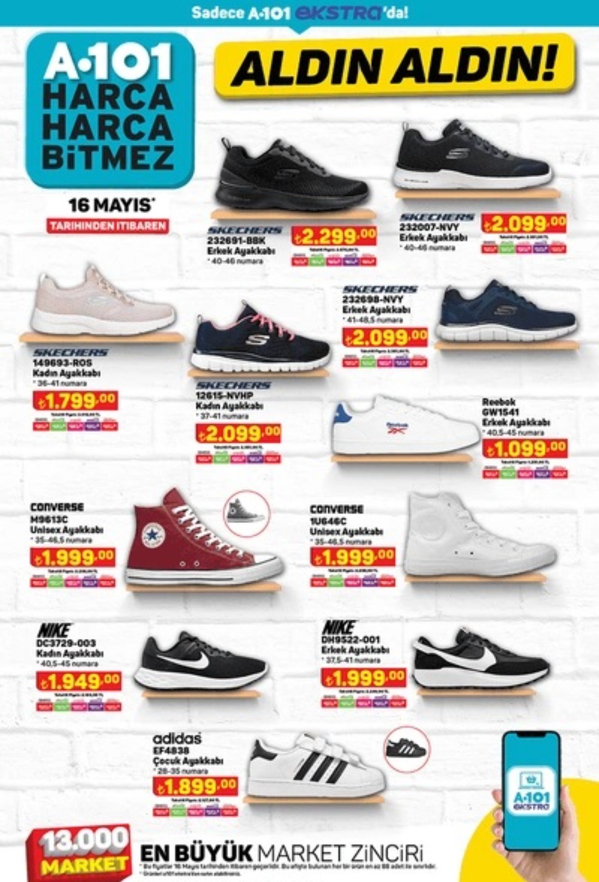 A101 16 Mayıs ile 23 Mayıs 2024 İndirimli Ürünler Kataloğu