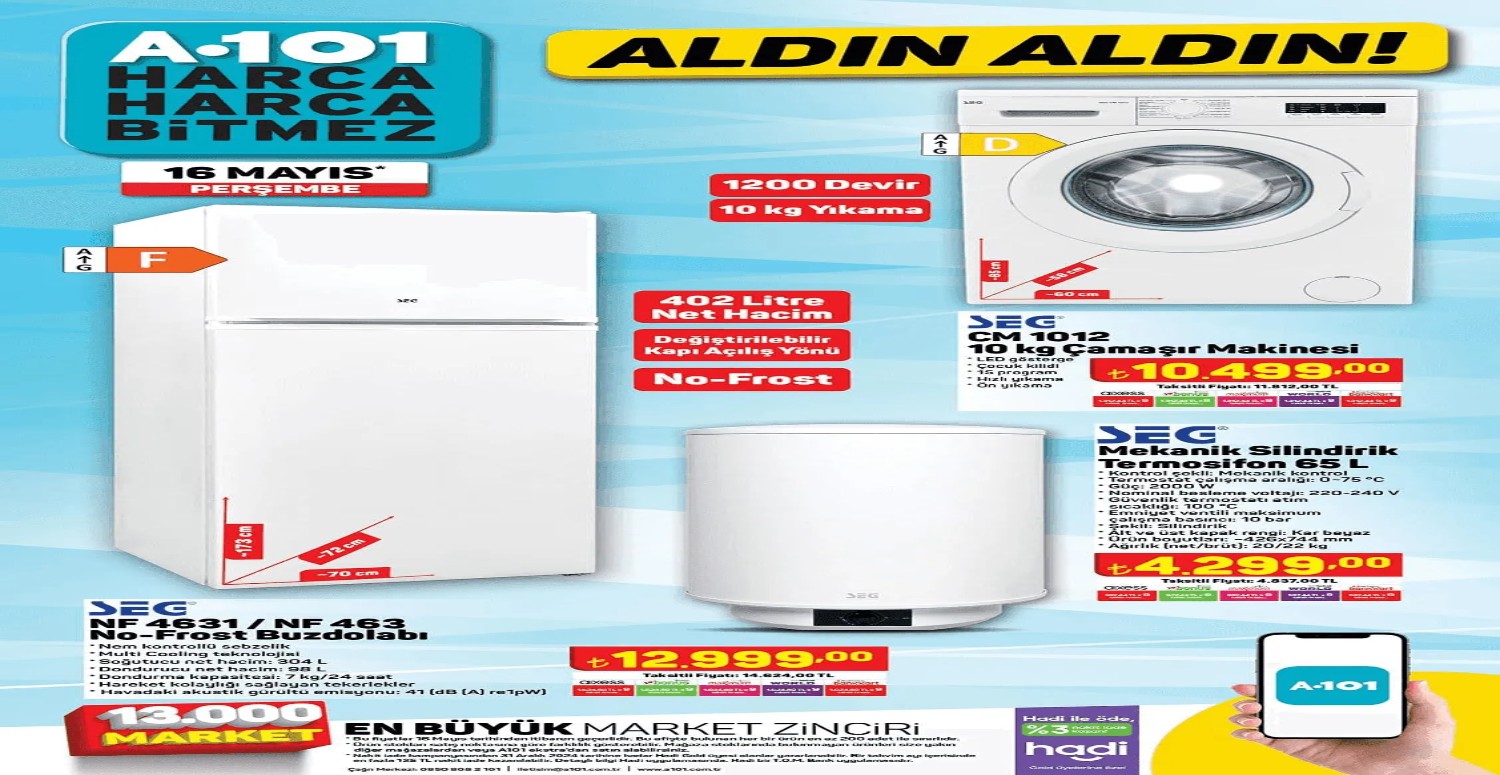 A101 İNDİRİMLERİ