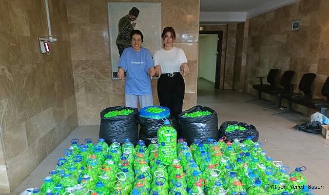 Afyon'da Anlamlı Proje: Mavi Kapaklarla Engelleri Aşmak