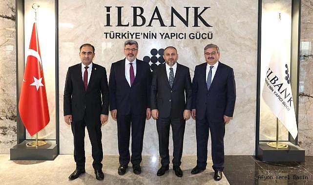 AK Parti milletvekillerinden İller Bankası Genel Müdürü Recep Türk'e ziyaret