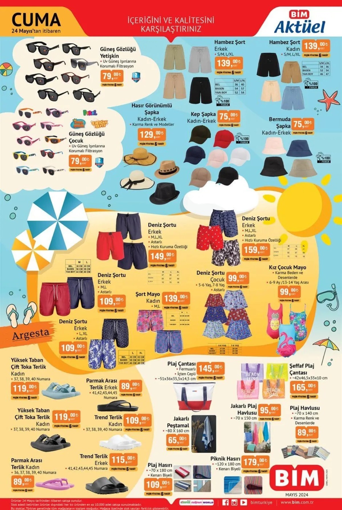 BİM 24 Mayıs 2024 Güncel Katalog