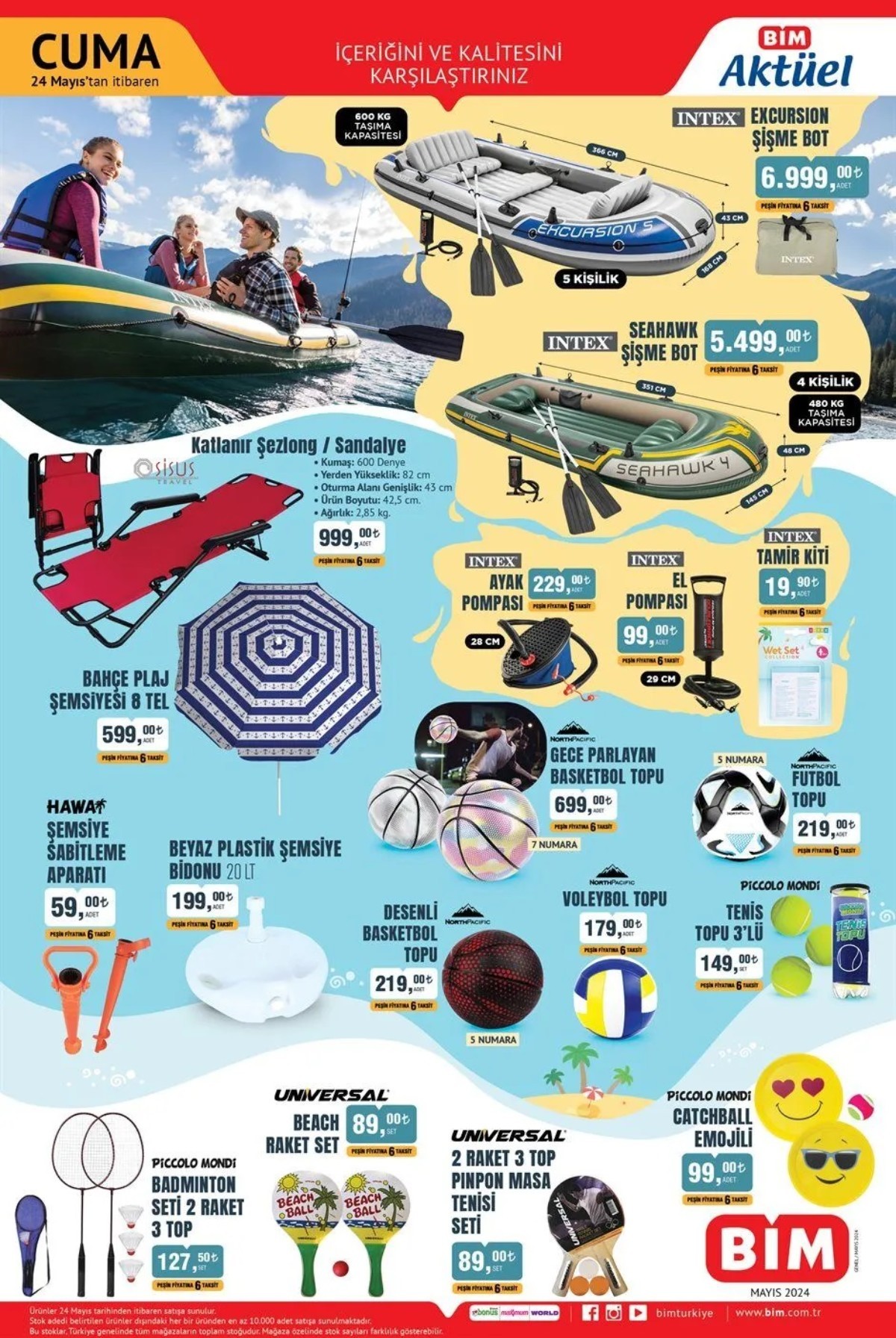 BİM 24 Mayıs 2024 Güncel Katalog