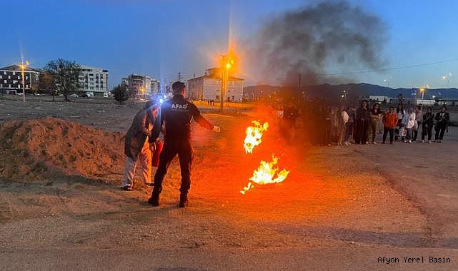 Destine Hatun Yurt Müdürlüğünde Afet Farkındalık Eğitimi