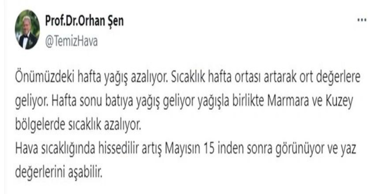 hava tahmini