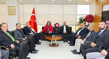 İYİ Parti Heyeti Belediye Başkanı Burcu Köksal’a 'Hayırlı Olsun' Ziyaretinde Bulundu