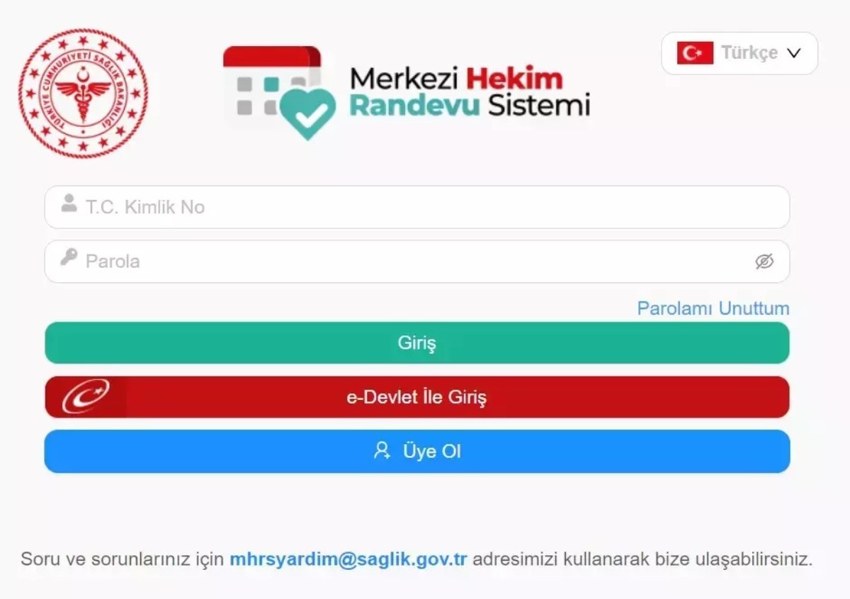 MHRS onaylı randevu