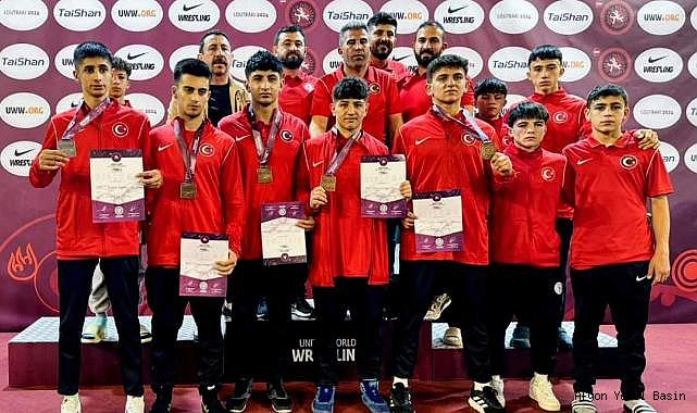 Osman Kaplan U-15 48 Kg Kategorisinde Avrupa İkincisi