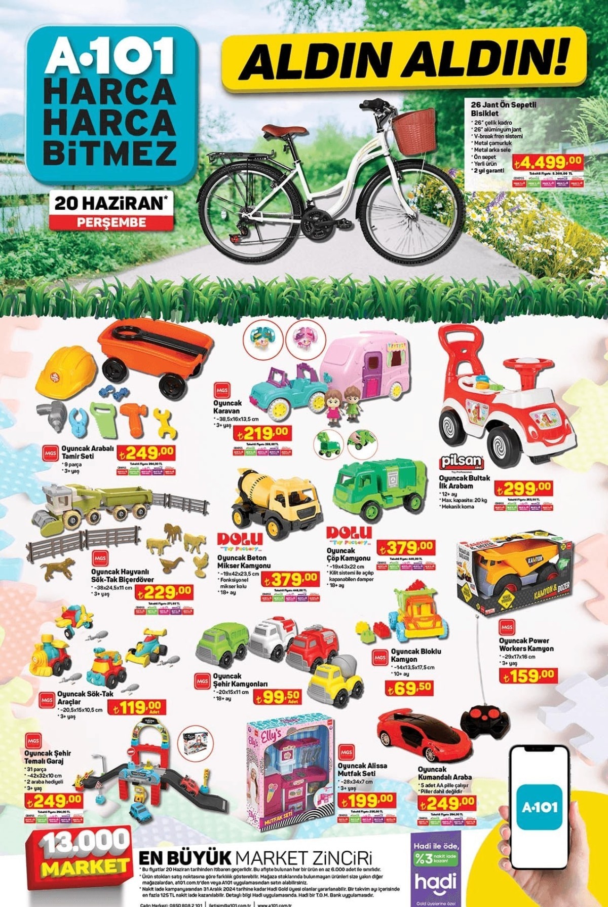 A101 21-22-23-24-25 Haziran aktüel ürünler
