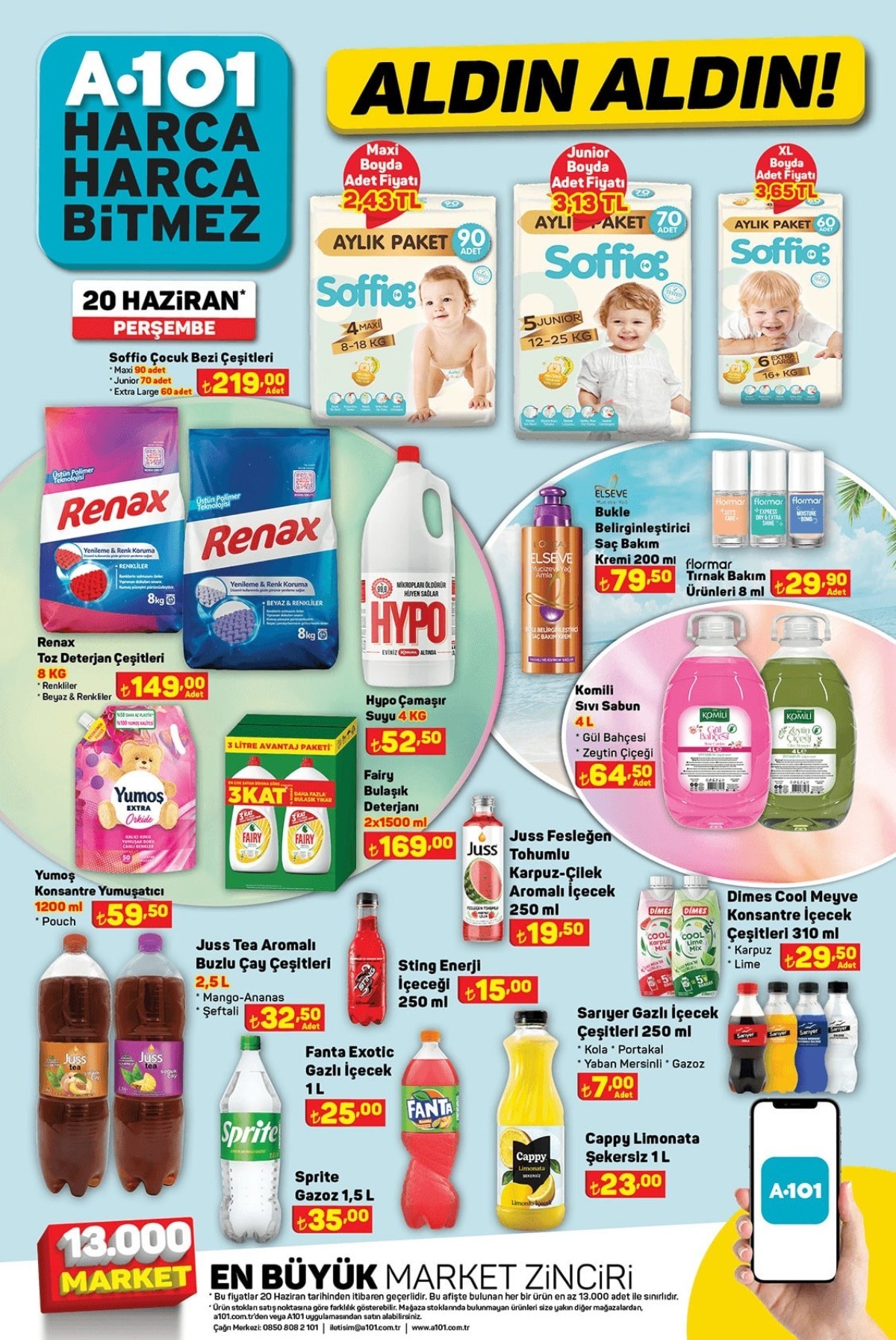 A101 21-22-23-24-25 Haziran aktüel ürünler