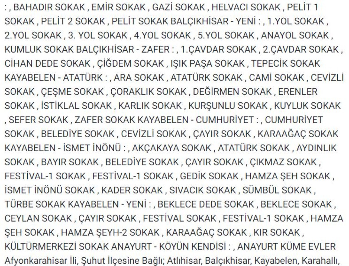 Afyon'un birçok ilçesinde elektrik kesintisi yapılacak