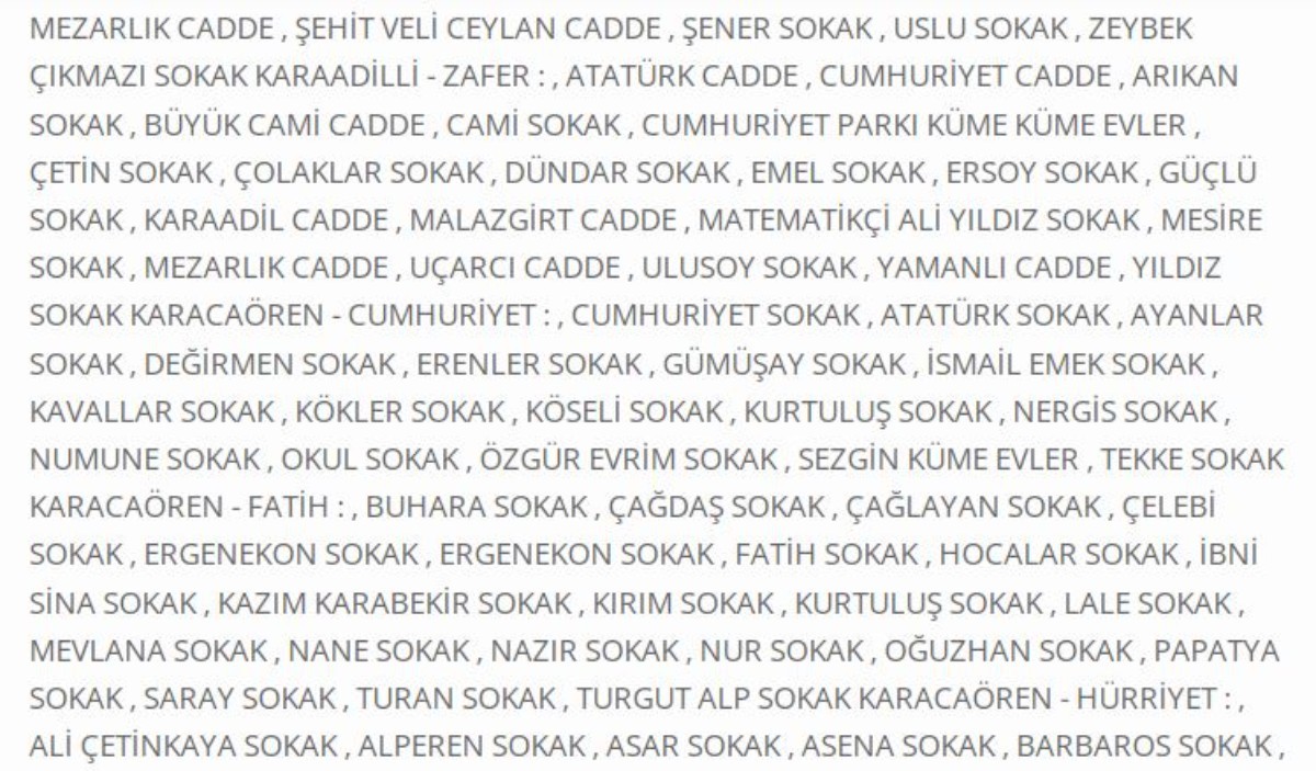 Afyonkarahisar'da 25 Haziran günü elektrik kesintisi