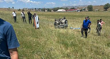 Afyonkarahisar'da Kontrolden Çıkan Araç Takla Attı: 1 Yaralı