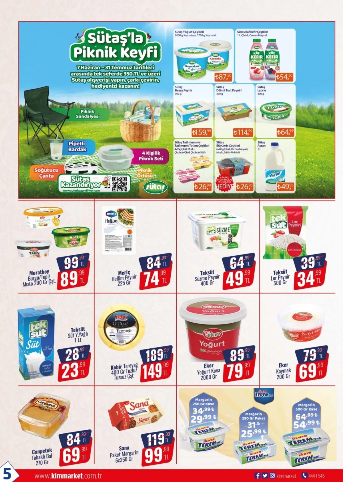 KİM Market 10-30 Haziran kataloğu