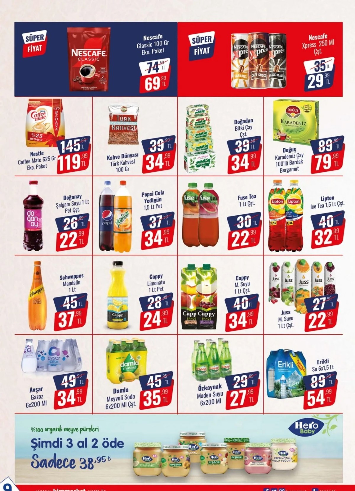 KİM Market 10-30 Haziran kataloğu