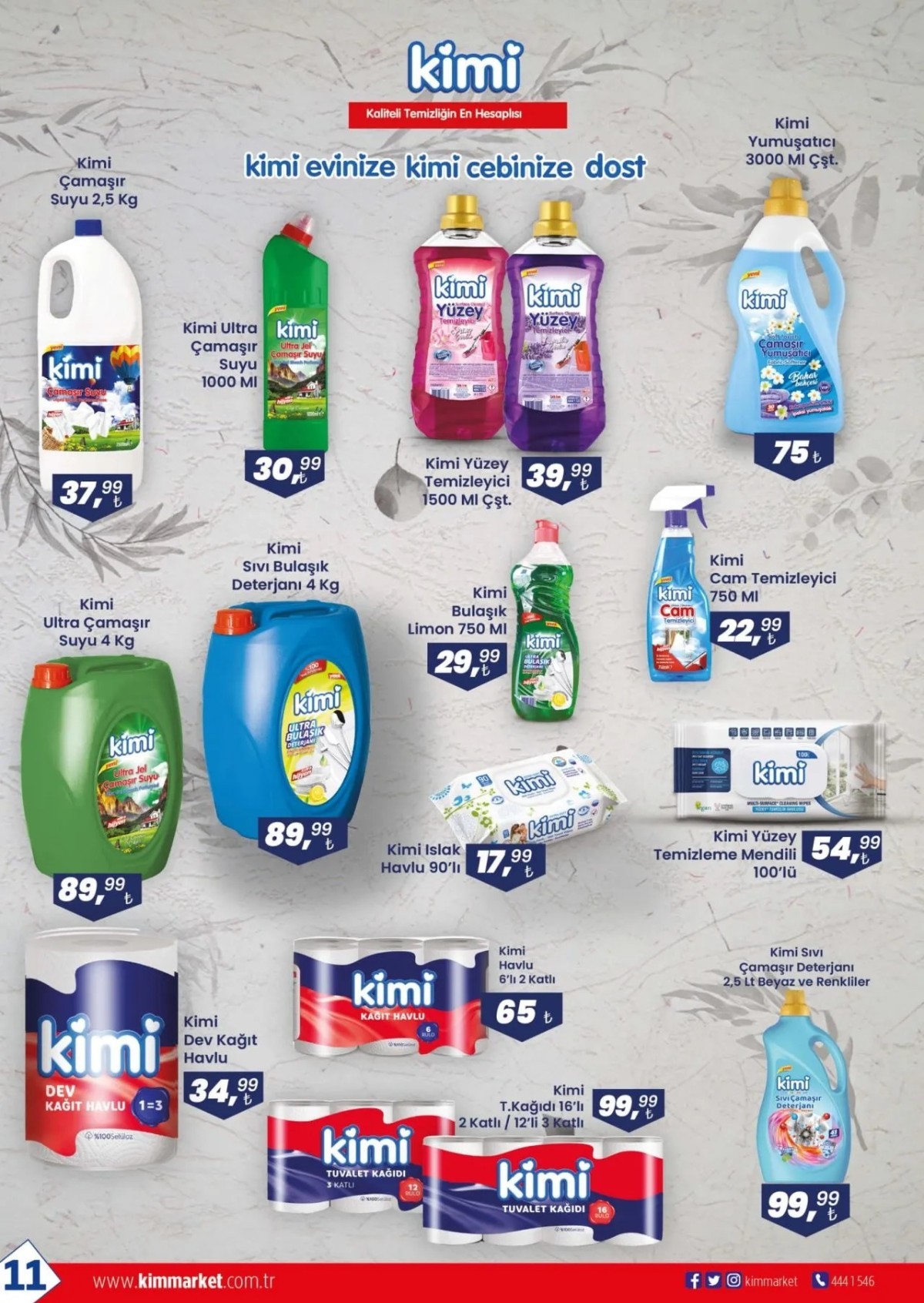KİM Market 10-30 Haziran kataloğu
